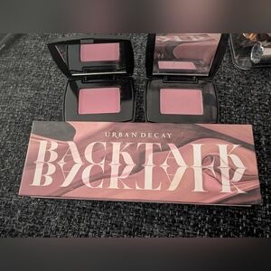 Urban Decay Backtalk Blush Duo - Mauve and Rose Used
